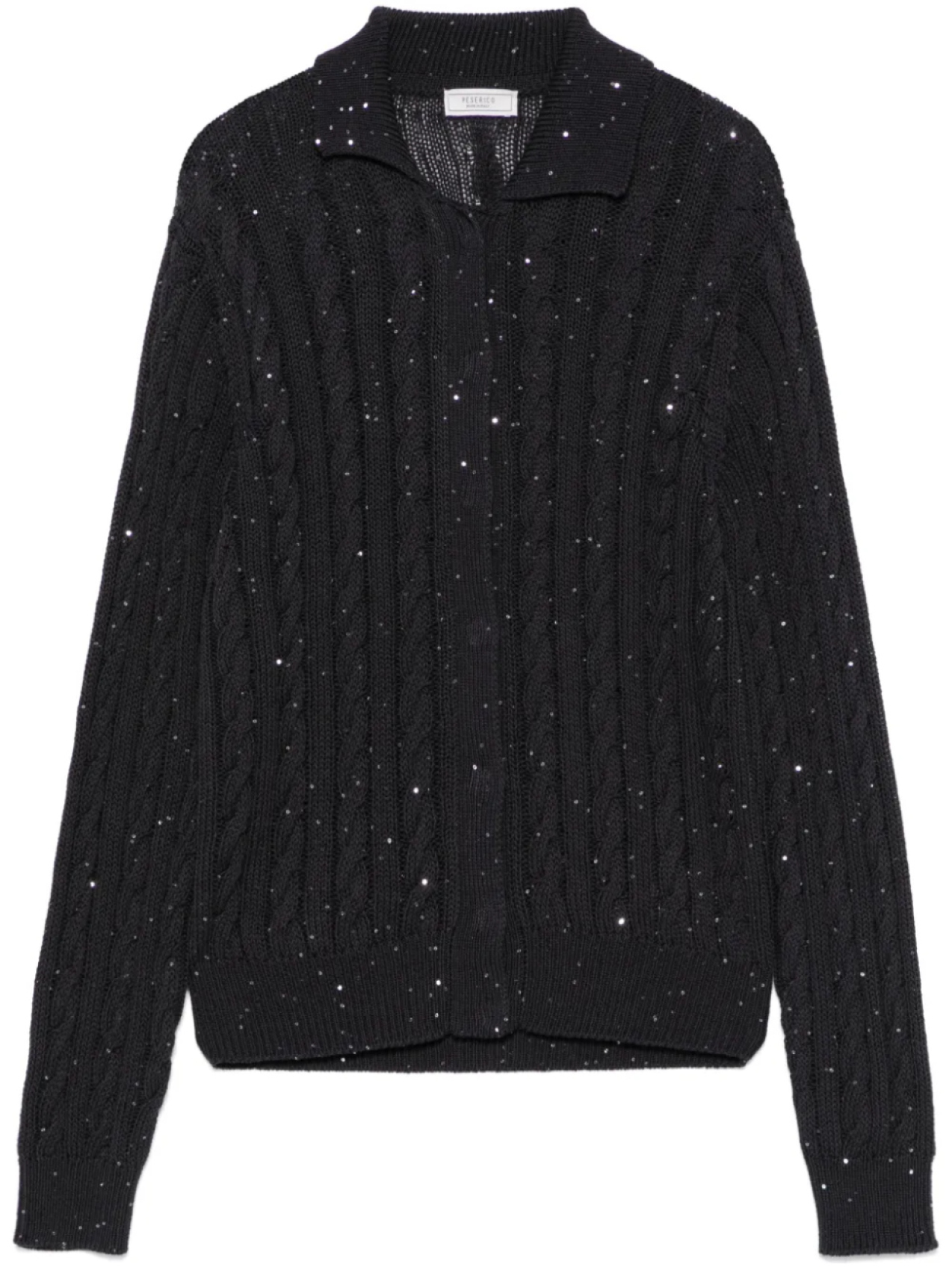 Peserico кардиган с пайетками, синий
Peserico кардиган с пайетками, синий