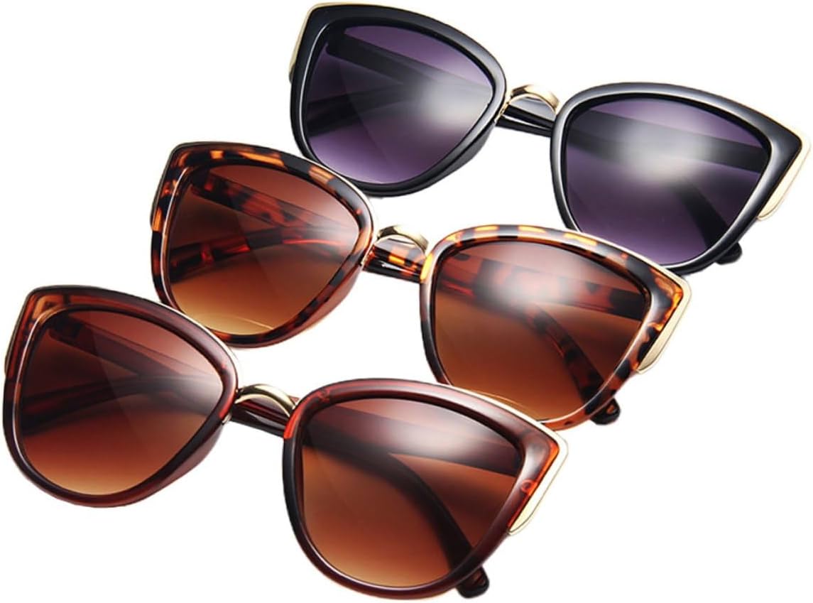 3 ретро-солнцезащитные очки «кошачий глаз» для женщин, стильный набор из пластиковых солнцезащитных очков с темно-коричневой оправой, очки с защитой от УФ-излучения для пляжа и повседневной носки Healeved, Assorted Color
3 ретро-солнцезащитные очки «кошачий глаз» для женщин, стильный набор из пластиковых солнцезащитных очков с темно-коричневой оправой, очки с защитой от УФ-излучения для пляжа и повседневной носки Healeved, Assorted Color