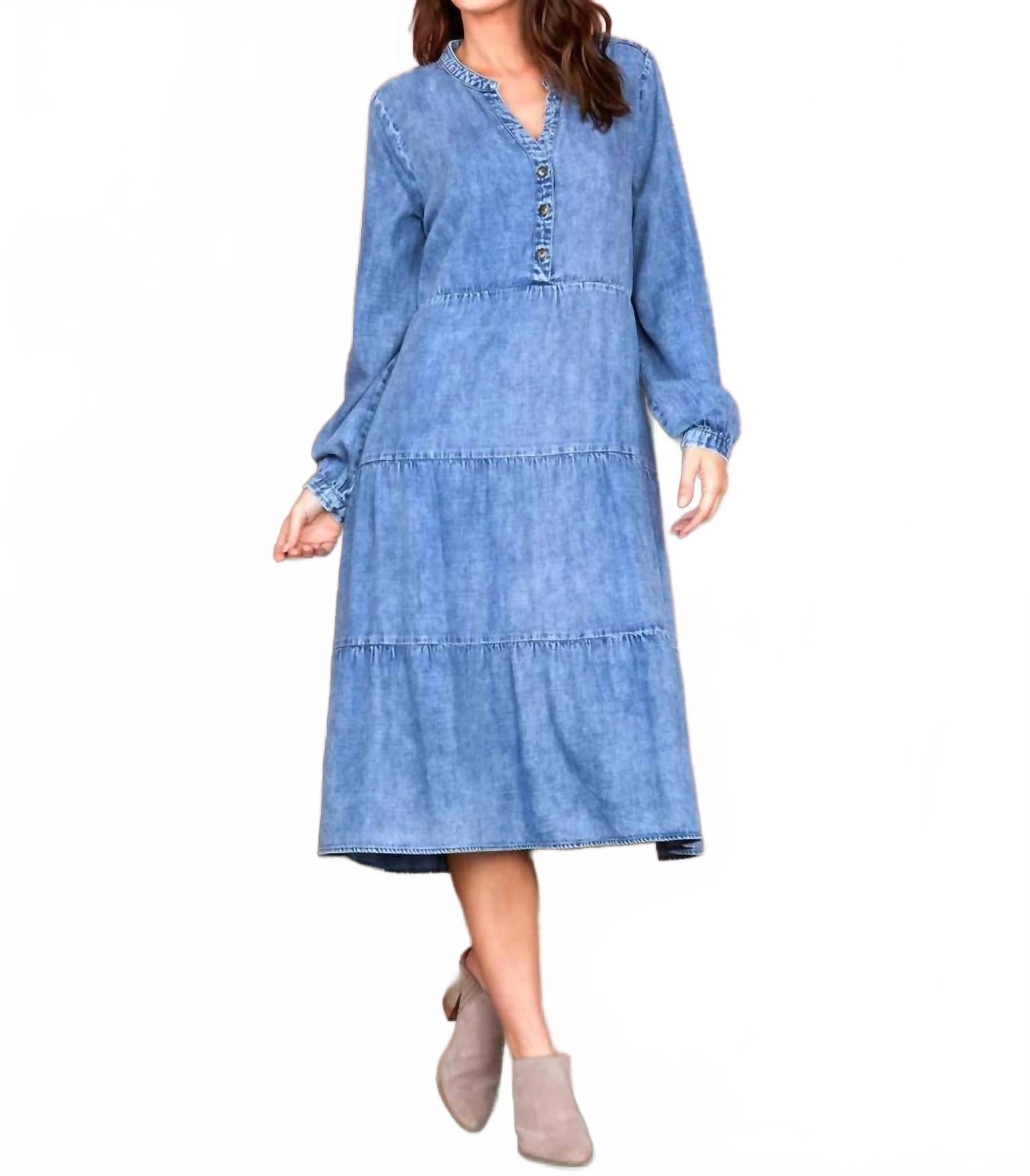 Элиана Макси джинсовое платье Billy T, Denim
Элиана Макси джинсовое платье Billy T, Denim