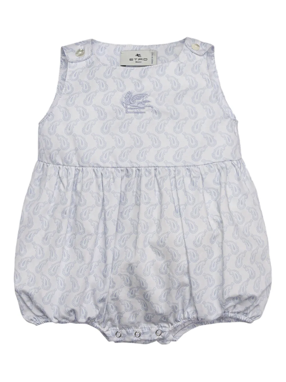 Ромпер с принтом Paisley Etro Kids, синий
Ромпер с принтом Paisley Etro Kids, синий
