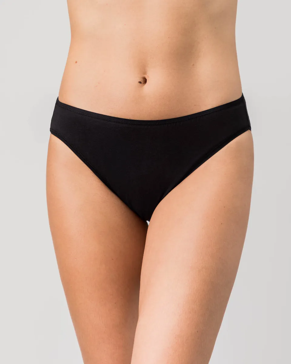 Комплект из 2 трусиков бикини из органического хлопка Playtex, черный
Комплект из 2 трусиков бикини из органического хлопка Playtex, черный