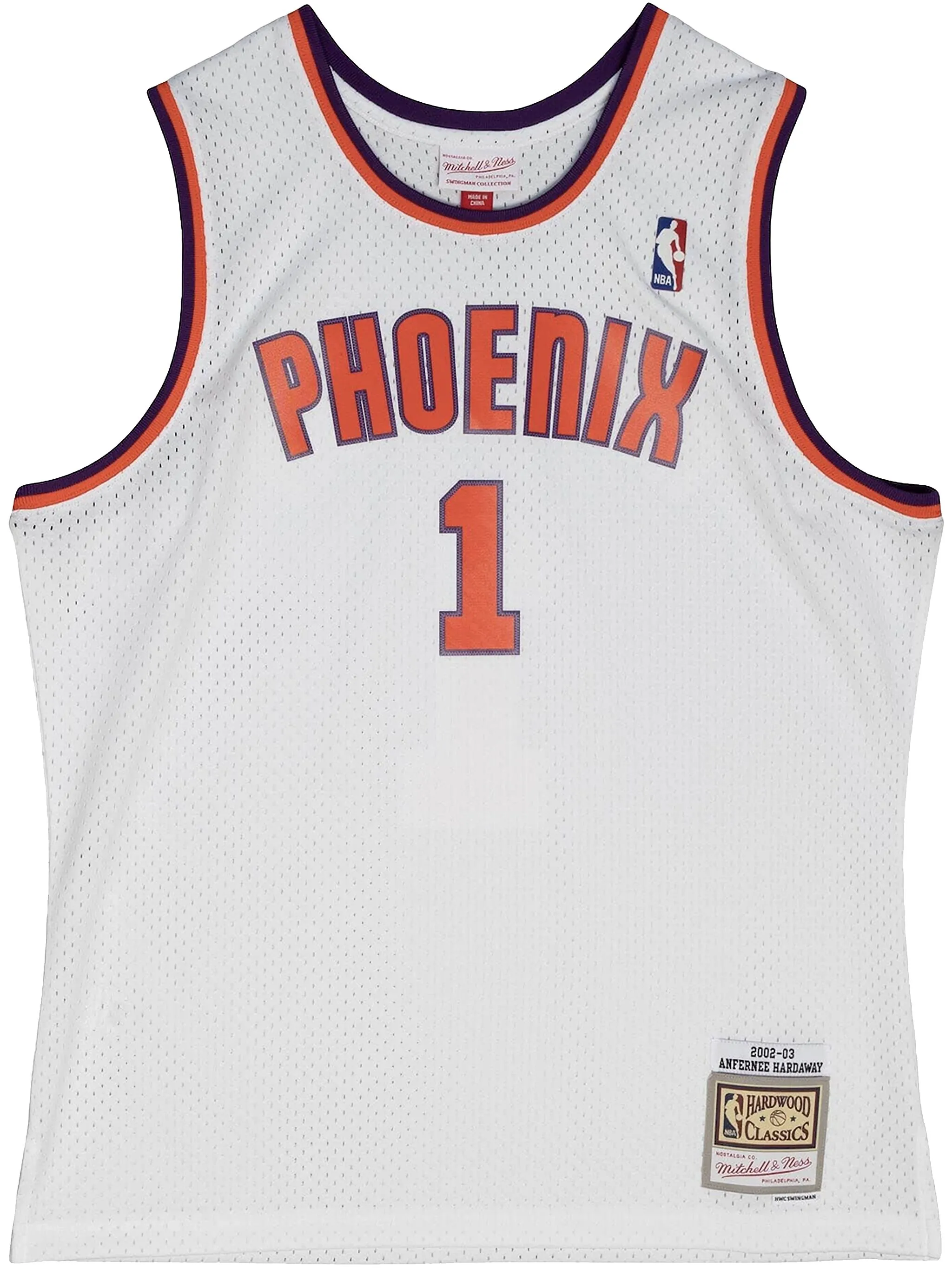Топ NBA Alternate Jersey Suns 2002 Anfernee Hardaway Mitchell & Ness, белый
Топ NBA Alternate Jersey Suns 2002 Anfernee Hardaway Mitchell & Ness, белый