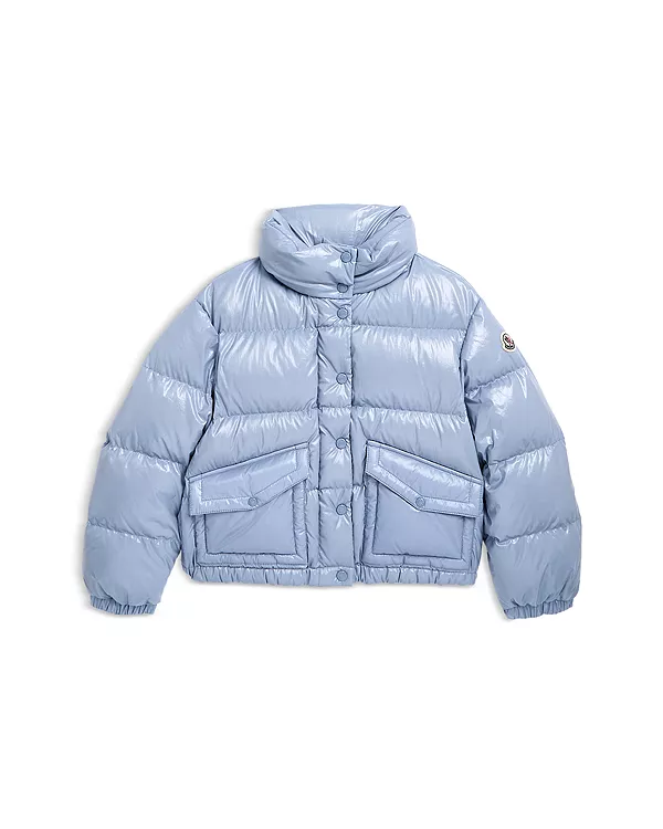 Пуховая куртка для девочек (маленькая) Moncler, синий
Пуховая куртка для девочек (маленькая) Moncler, синий