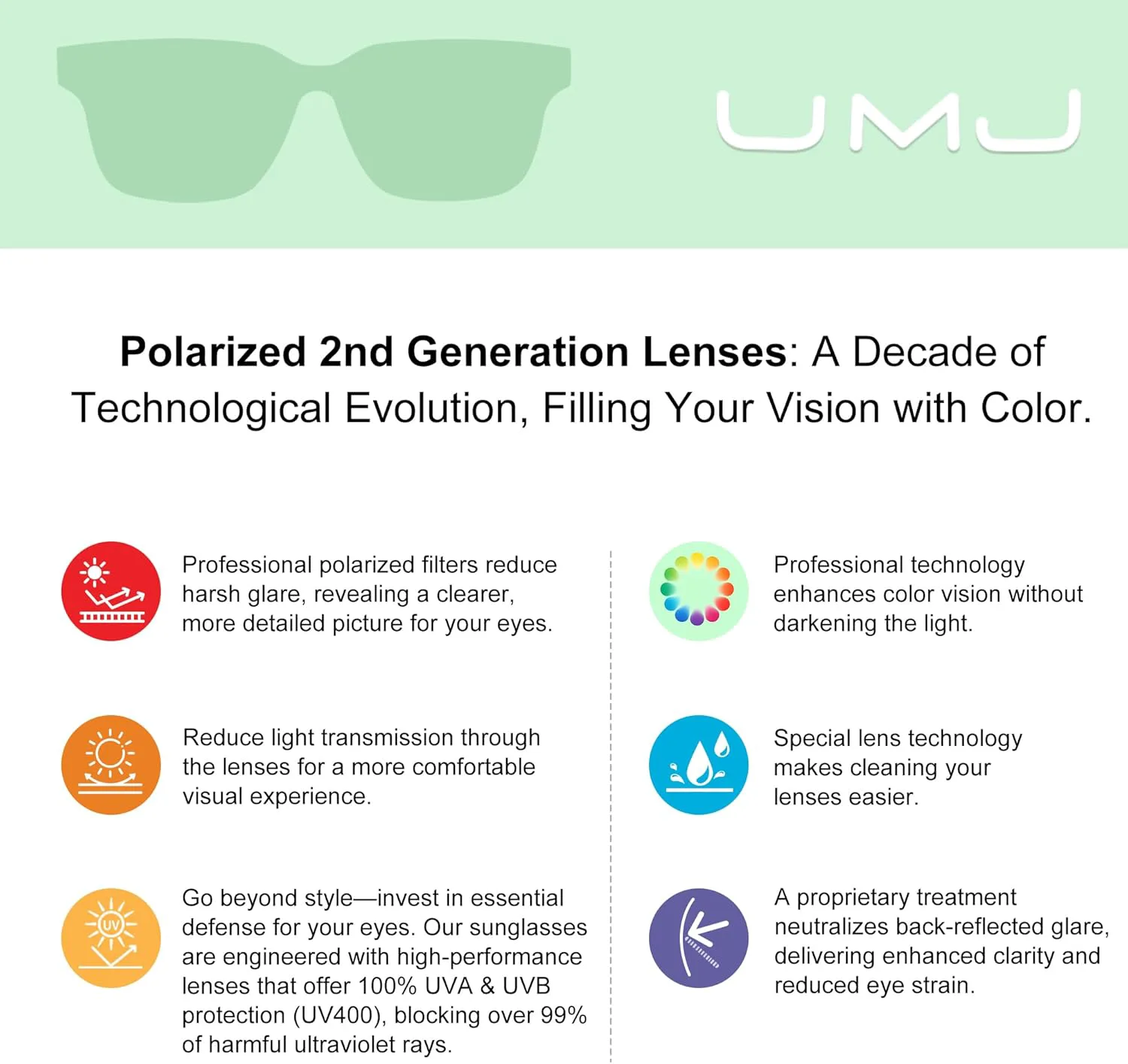 Поляризованные солнцезащитные очки для женщин — стильные модные аксессуары для женщин с защитой от УФ-излучения и необычной оправой UMJ, Grey Frame/Black-grey Lens
Поляризованные солнцезащитные очки для женщин — стильные модные аксессуары для женщин с защитой от УФ-излучения и необычной оправой UMJ, Grey Frame/Black-grey Lens