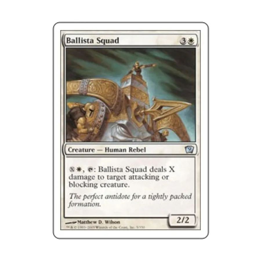 CCG Отряд баллист (U), MTG - 9th Edition
CCG Отряд баллист (U), MTG - 9th Edition