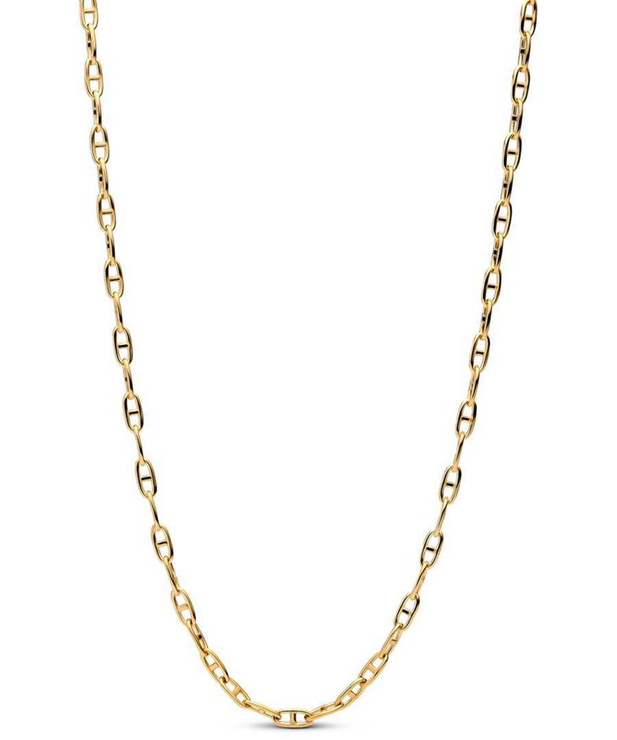 Ожерелье с якорной цепочкой Pandora, Gold
Ожерелье с якорной цепочкой Pandora, Gold