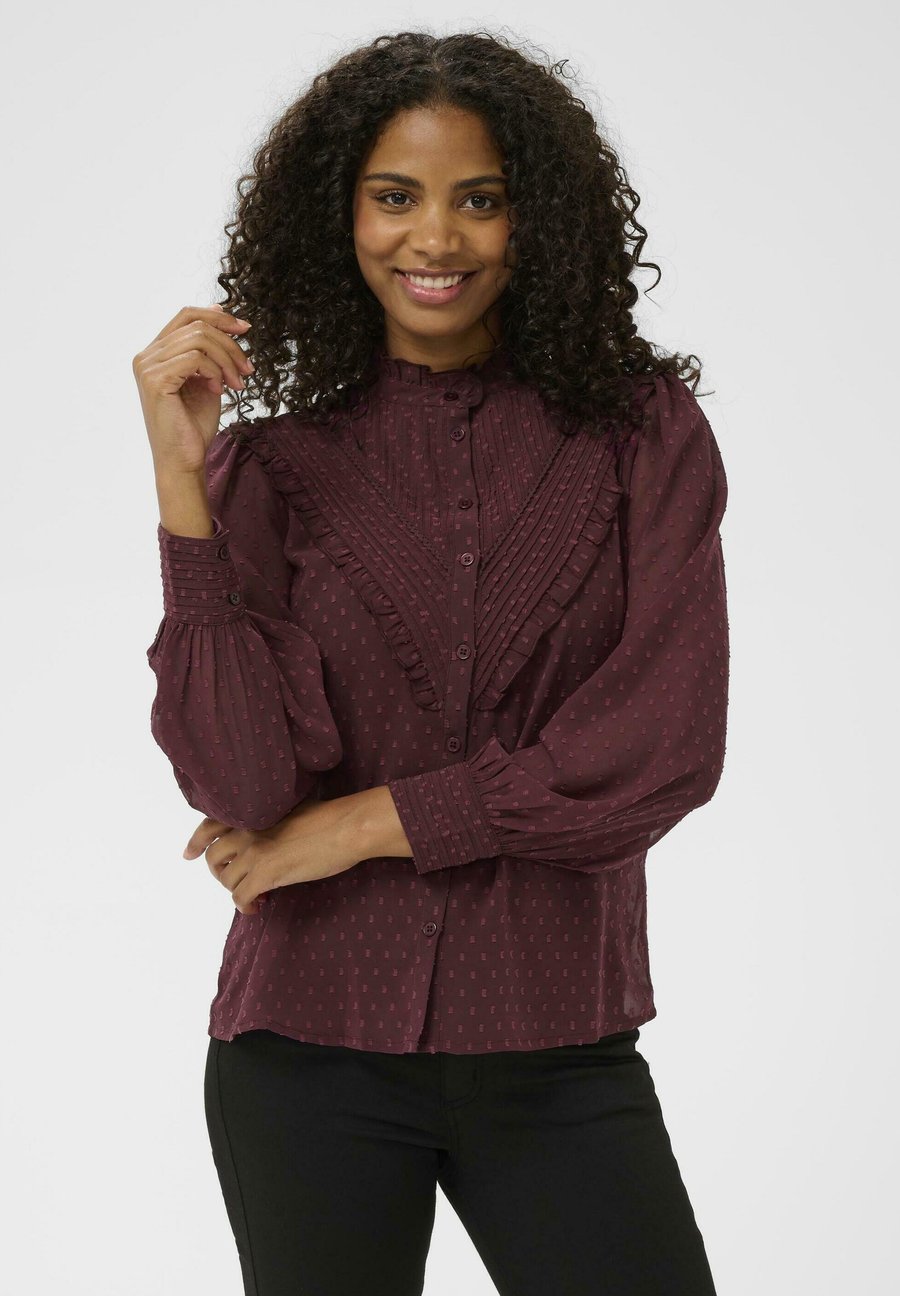 Блуза Kaffe LEONORA, Fig/Dark Purple
Блуза Kaffe LEONORA, Fig/Dark Purple