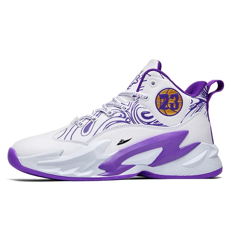 Kuding Антискользящие износостойкие баскетбольные кроссовки унисекс бело-фиолетовые, цвет White Purple
Kuding Антискользящие износостойкие баскетбольные кроссовки унисекс бело-фиолетовые, цвет White Purple