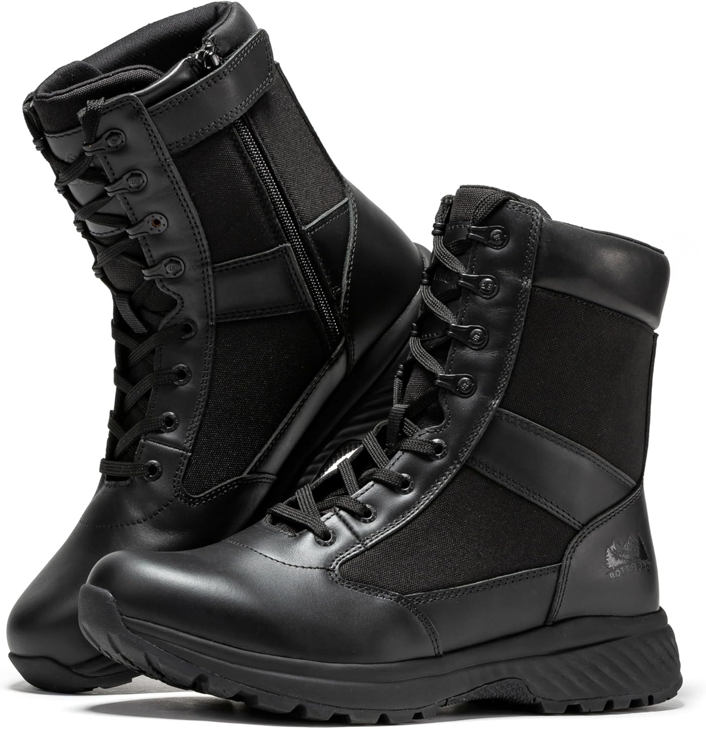 Тактические ботинки BOTAS PRO для мужчин с боковой молнией, 20 см военные походные ботинки (BP701-703), черный
Тактические ботинки BOTAS PRO для мужчин с боковой молнией, 20 см военные походные ботинки (BP701-703), черный