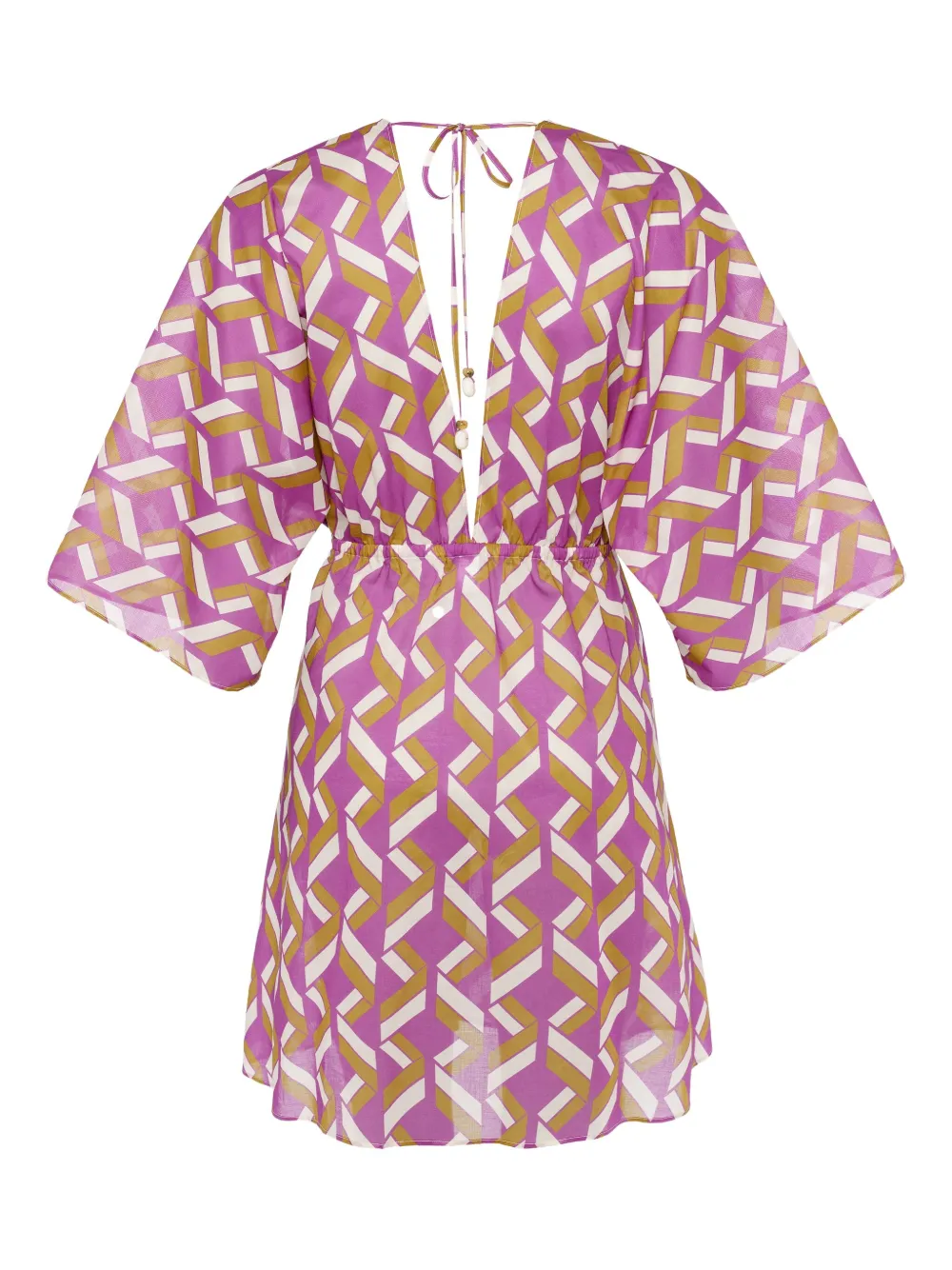 Платье с геометричным принтом ERES, фиолетовый 
Платье с геометричным принтом ERES, фиолетовый