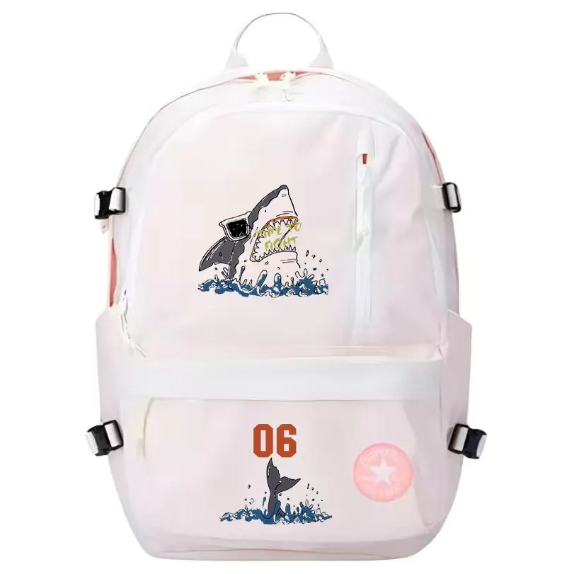 Converse Полиэстеровый рюкзак унисекс молочно-белый, Shark 1
Converse Полиэстеровый рюкзак унисекс молочно-белый, Shark 1