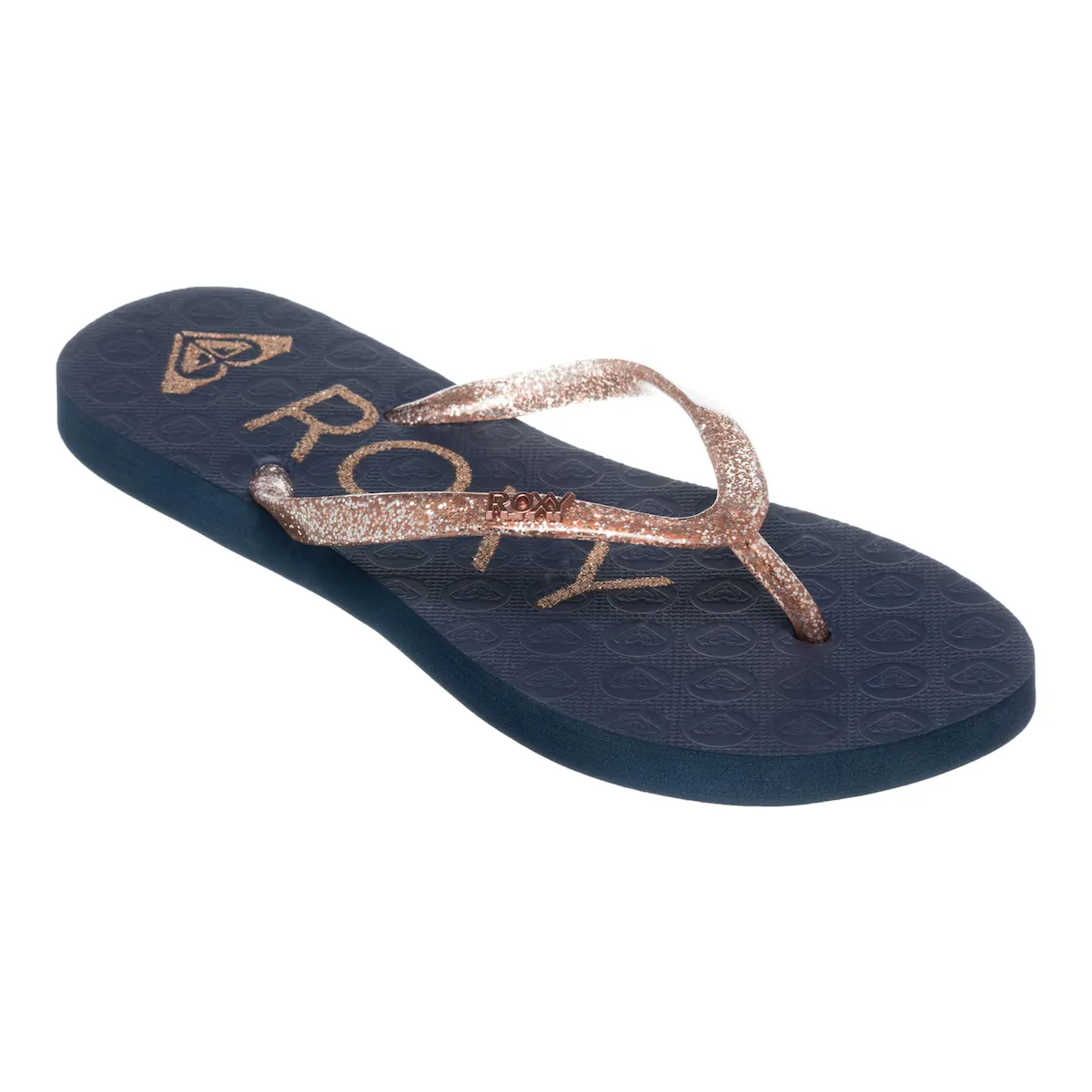 Шлепанцы детские Roxy Viva Sparkle, темно-синий 
Шлепанцы детские Roxy Viva Sparkle, темно-синий