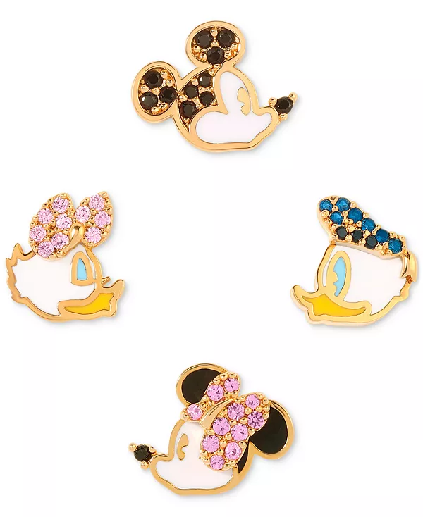 Серьги-Гвоздики в форме сердца из 4 цветных кристаллов, покрытые 18-каратным золотом Girls Crew, gold
Серьги-Гвоздики в форме сердца из 4 цветных кристаллов, покрытые 18-каратным золотом Girls Crew, gold