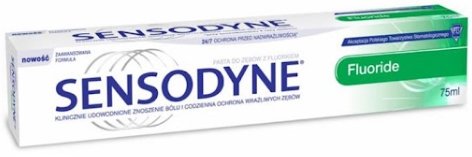 Зубная паста Sensodyne с фтором, 75 мл
Зубная паста Sensodyne с фтором, 75 мл