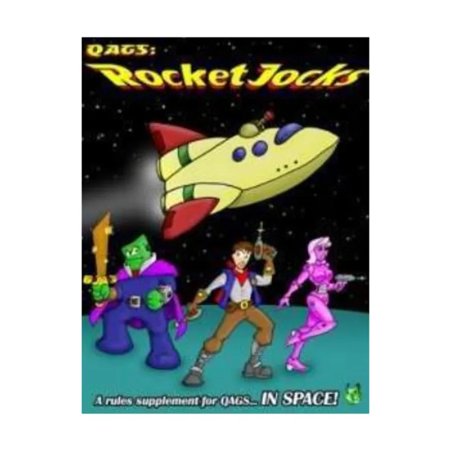 QAGS - Rocket Jocks (POD, Black & White), QAGS, мягкая обложка
QAGS - Rocket Jocks (POD, Black & White), QAGS, мягкая обложка