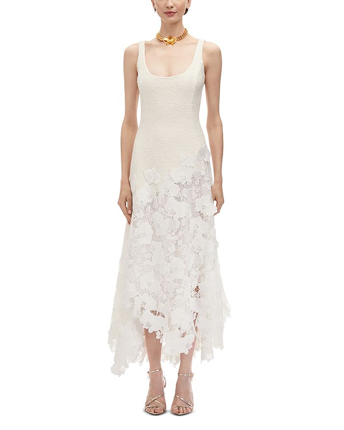 Платье в стиле «смешанная техника» Oscar de la Renta, слоновая кость/кремовый
Платье в стиле «смешанная техника» Oscar de la Renta, слоновая кость/кремовый