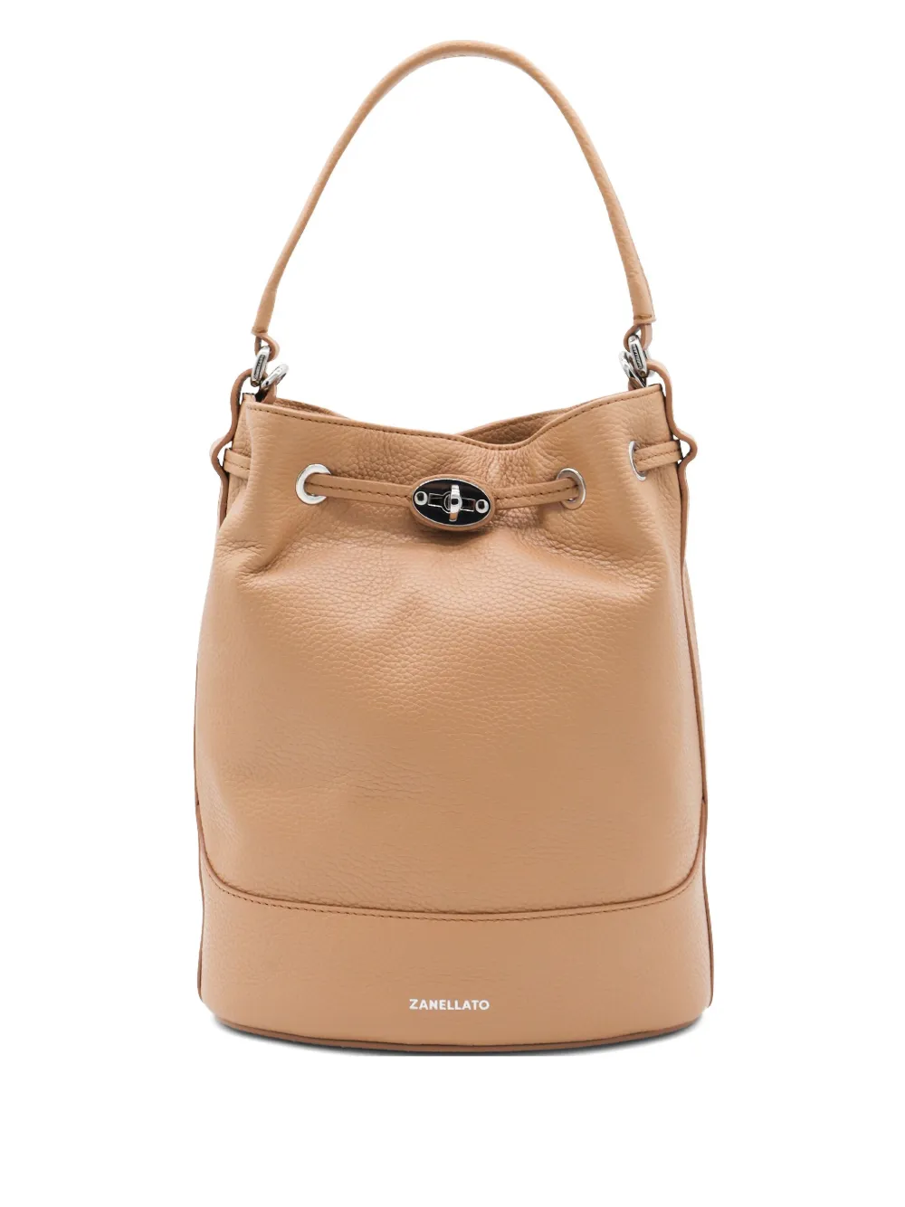 Кожаная сумка-ведро Monda Zanellato, коричневый
Кожаная сумка-ведро Monda Zanellato, коричневый