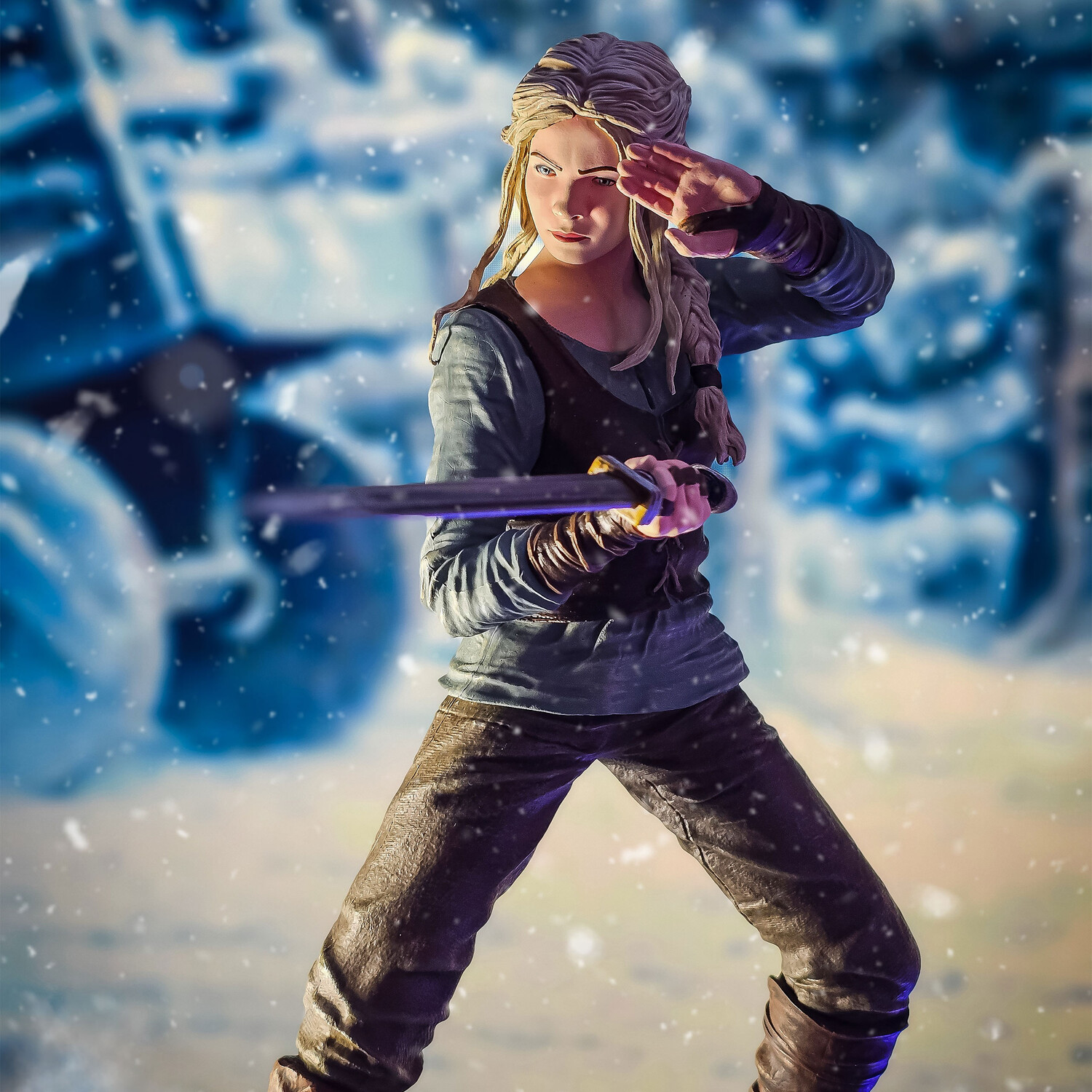 Ведьмак - Статуя Цири, 2 сезон, 22 см 
Ведьмак - Статуя Цири, 2 сезон, 22 см