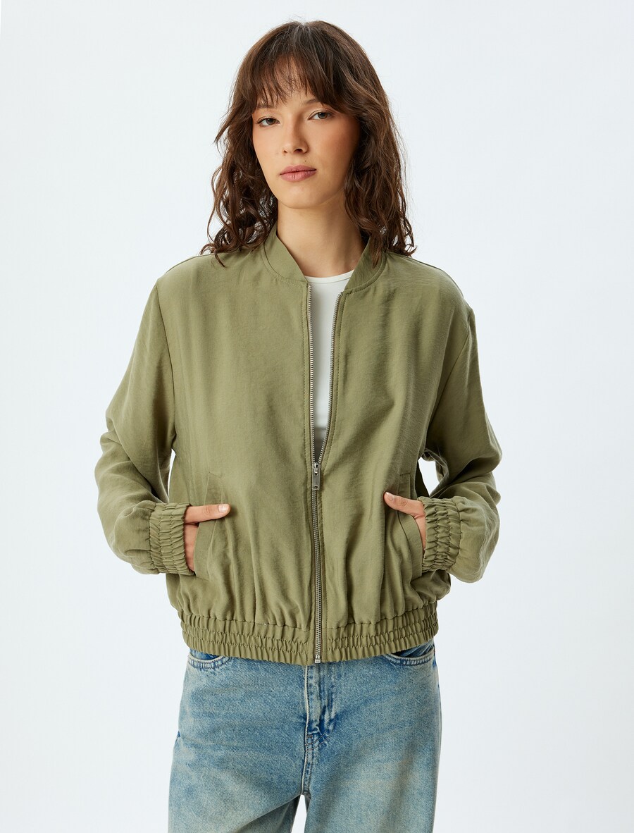 Межсезонная куртка Koton, хаки
Межсезонная куртка Koton, хаки