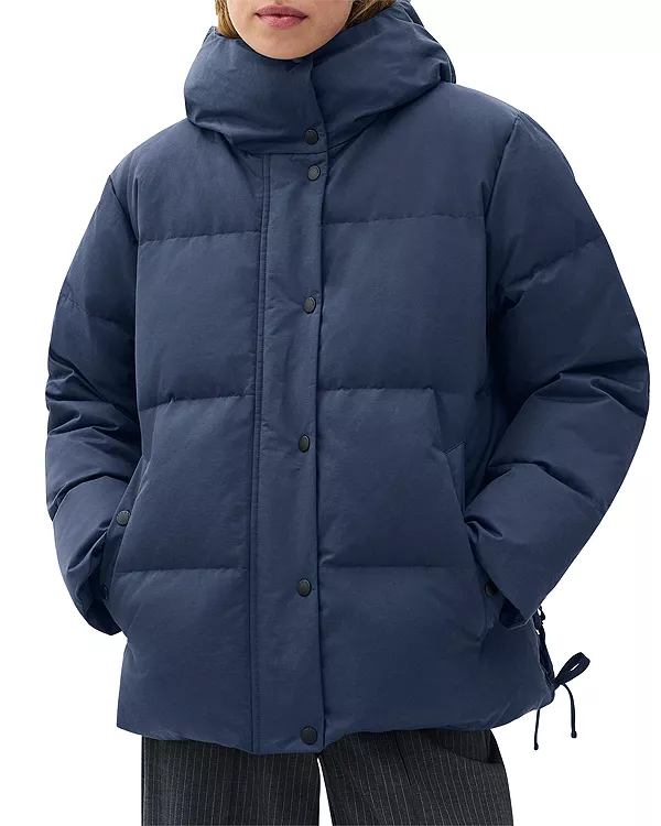 Пуховое пальто Леонарда Rag & Bone, синий
Пуховое пальто Леонарда Rag & Bone, синий