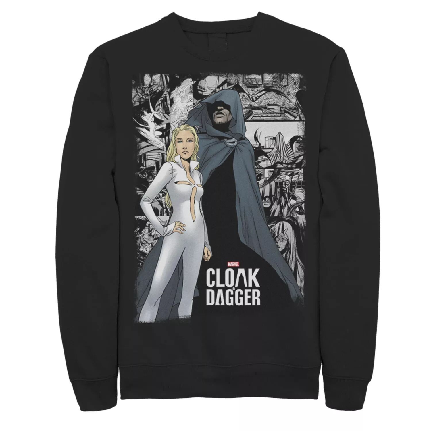 Мужской свитшот Cloak & Dagger Comic Panel Marvel
Мужской свитшот Cloak & Dagger Comic Panel Marvel