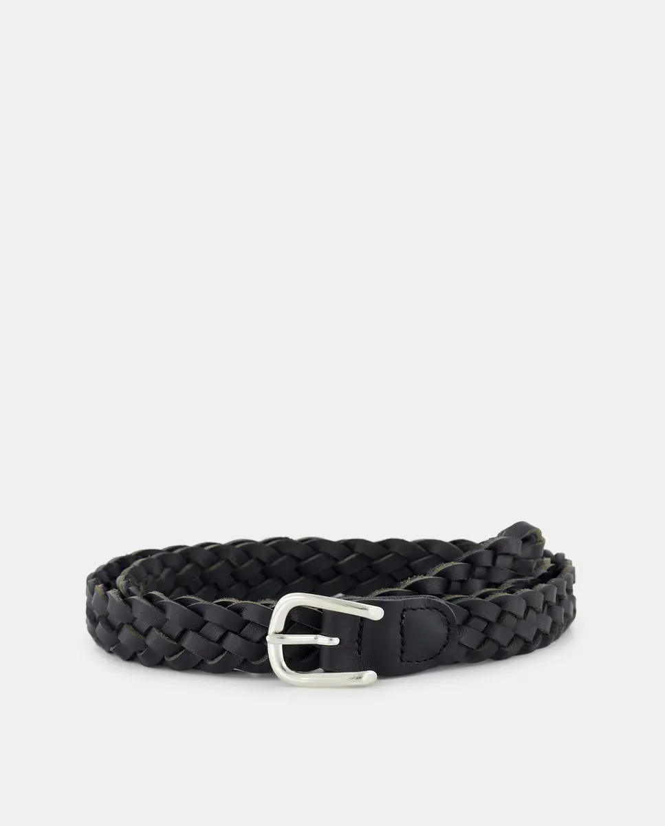 Тонкий плетеный пояс Latouche, черный
Тонкий плетеный пояс Latouche, черный