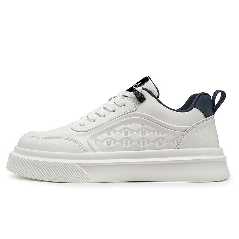 NANJIREN Мужские скейтерские кеды низкие белые, цвет White
NANJIREN Мужские скейтерские кеды низкие белые, цвет White