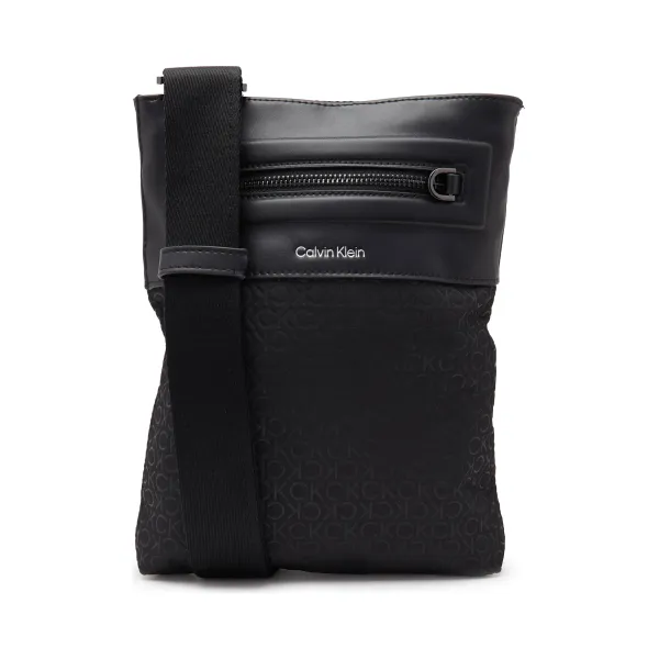 Приподнятая сумка через плечо Calvin Klein, черный 
Приподнятая сумка через плечо Calvin Klein, черный