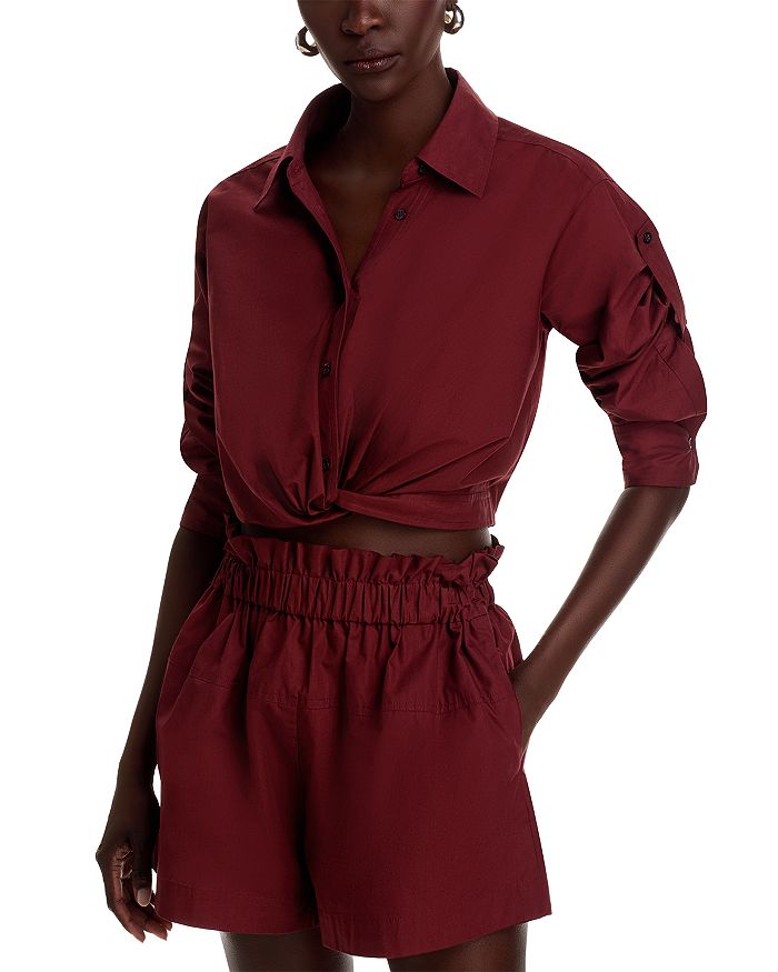 Лео Поплин Рубашка A.L.C., красный
Лео Поплин Рубашка A.L.C., красный