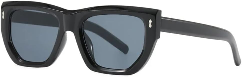 Винтажные заклепки украшают большие квадратные женские солнцезащитные очки, роскошные мужские очки для активного отдыха и путешествий, защита от УФ-излучения UV400 TVTBBVV, Black Gray
Винтажные заклепки украшают большие квадратные женские солнцезащитные очки, роскошные мужские очки для активного отдыха и путешествий, защита от УФ-излучения UV400 TVTBBVV, Black Gray