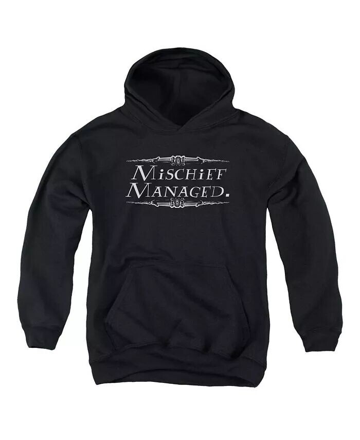 Толстовка с капюшоном для мальчиков Youth Mischief Managed Pull Over Harry Potter, черный
Толстовка с капюшоном для мальчиков Youth Mischief Managed Pull Over Harry Potter, черный