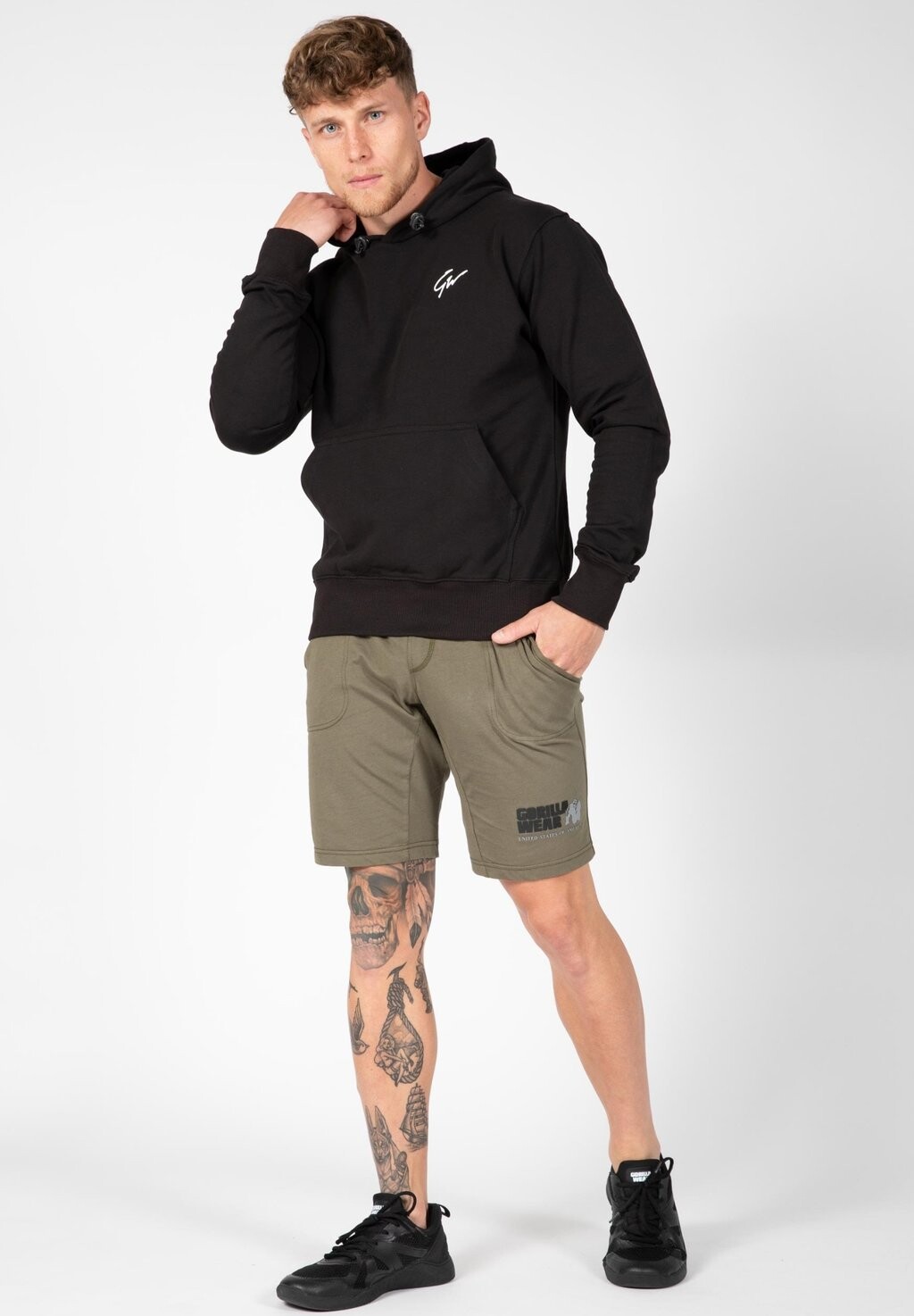 Толстовка с капюшоном NELSON Gorilla Wear, черный
Толстовка с капюшоном NELSON Gorilla Wear, черный