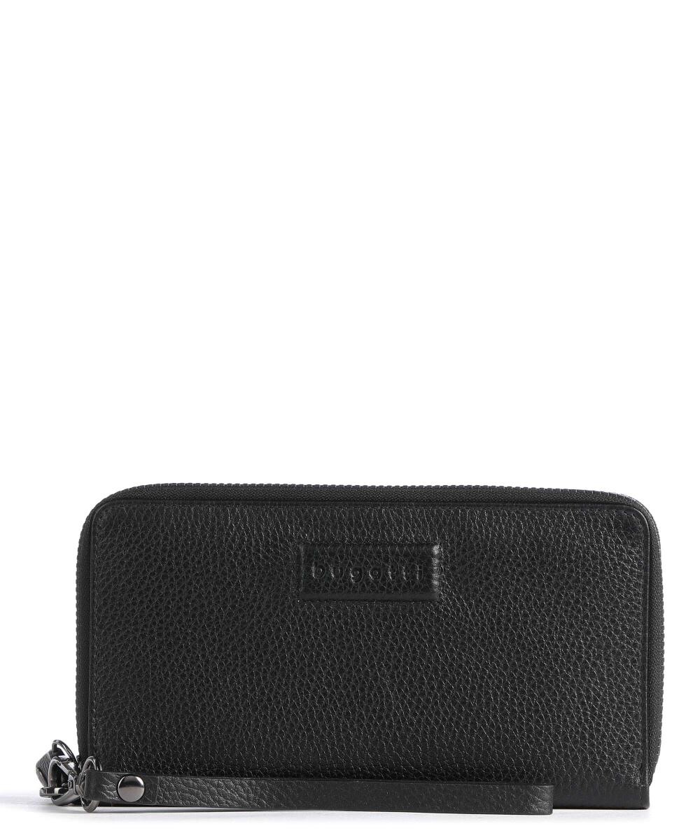 RFID-кошелек Elsa из зернистой яловой кожи Bugatti, черный
RFID-кошелек Elsa из зернистой яловой кожи Bugatti, черный