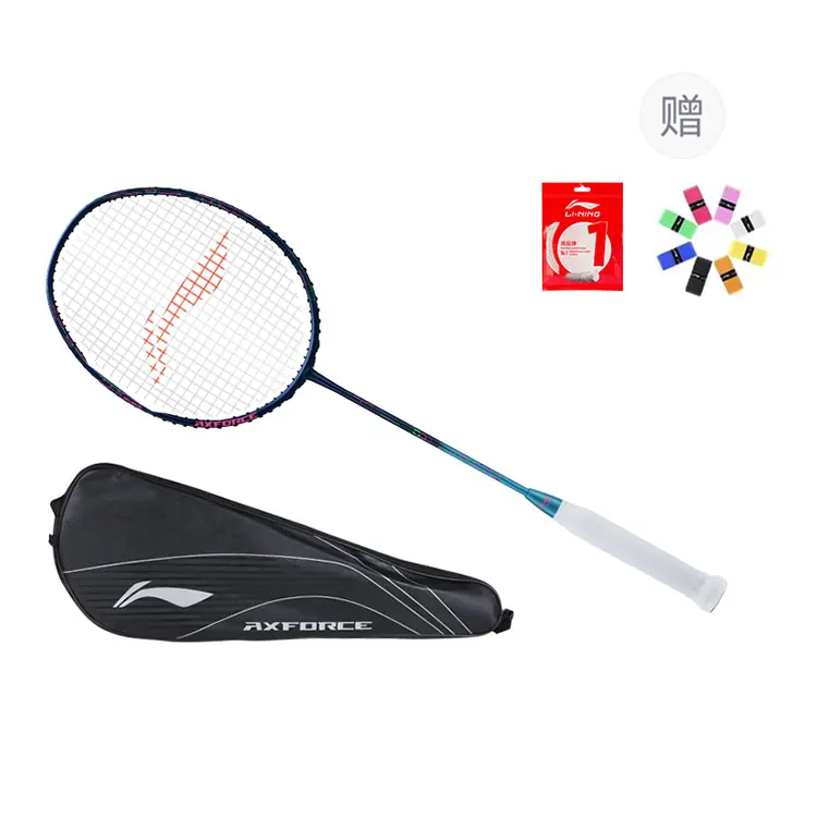 LINING Thunder 50 Full Carbon бадминтонная ракетка атакующего типа с утяжеленной головкой, жестким стержнем, верхний класс 675mm blue green
LINING Thunder 50 Full Carbon бадминтонная ракетка атакующего типа с утяжеленной головкой, жестким стержнем, верхний класс 675mm blue green