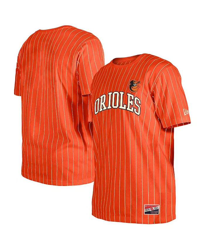 Мужская оранжевая футболка Baltimore Orioles в ретро-стиле с полосками New Era
Мужская оранжевая футболка Baltimore Orioles в ретро-стиле с полосками New Era