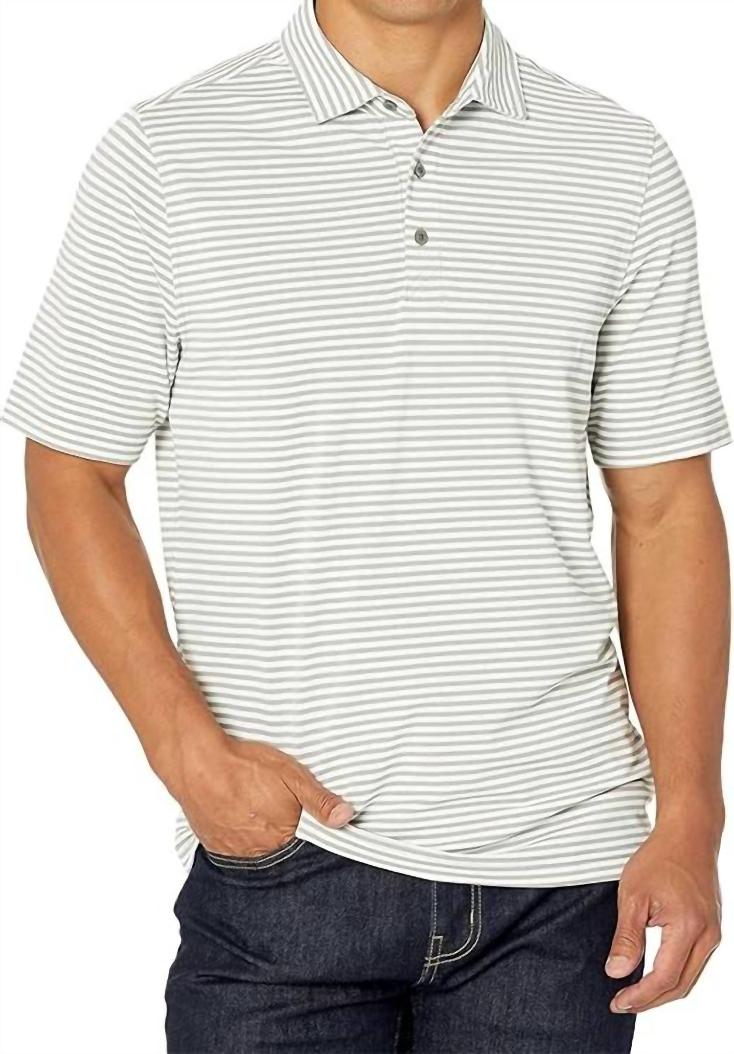 Рубашка-поло Virtue Eco Pique Stripe из полированного материала Cutter & Buck, цвет polished
Рубашка-поло Virtue Eco Pique Stripe из полированного материала Cutter & Buck, цвет polished