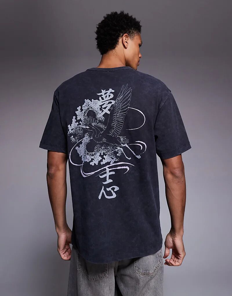 Футболка ASOS DESIGN из плотной ткани с принтом цапли, цвет: черный
Футболка ASOS DESIGN из плотной ткани с принтом цапли, цвет: черный