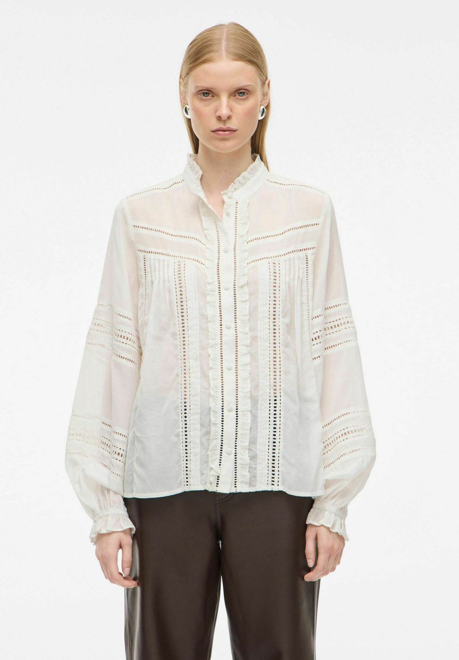 Блуза Rouge Edit MANDARINKRAGEN, Cloud Dancer/Off-White
Блуза Rouge Edit MANDARINKRAGEN, Cloud Dancer/Off-White