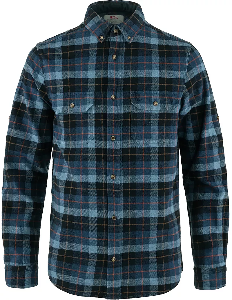 Мужская фланелевая рубашка Fjallraven Singi Heavy, цвет Dark Navy/Indigo Blue
Мужская фланелевая рубашка Fjallraven Singi Heavy, цвет Dark Navy/Indigo Blue