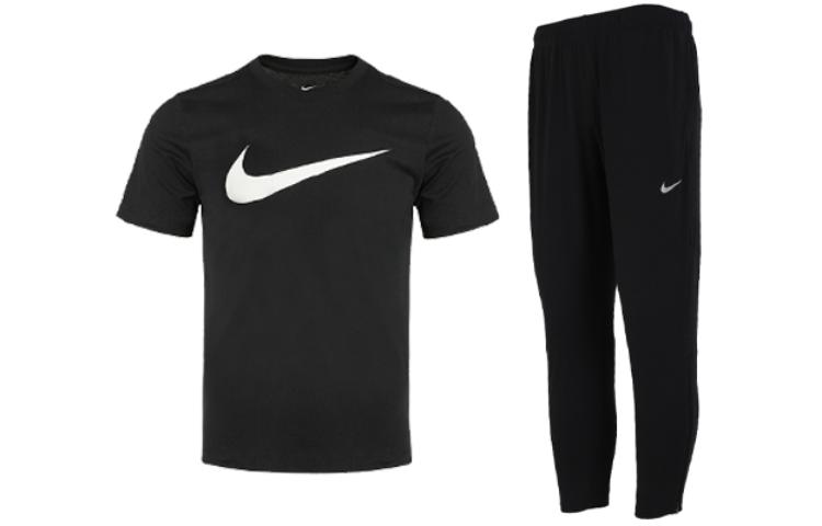 Повседневный спортивный костюм мужской черный Nike, комплект одежды (черная футболка с коротким рукавом + черные брюки)
Повседневный спортивный костюм мужской черный Nike, комплект одежды (черная футболка с коротким рукавом + черные брюки)