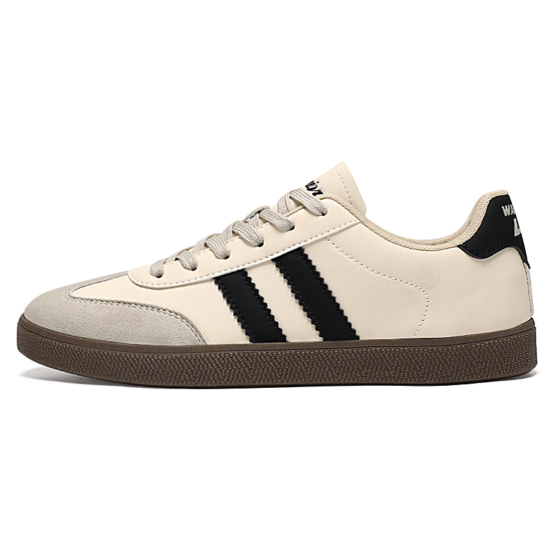 WARRIOR Классические винтажные немецкие армейские кеды термо, легкие, дышащие, высотоувеличивающие скейтборд обувь - бежево-черные, цвет Beige Black
WARRIOR Классические винтажные немецкие армейские кеды термо, легкие, дышащие, высотоувеличивающие скейтборд обувь - бежево-черные, цвет Beige Black