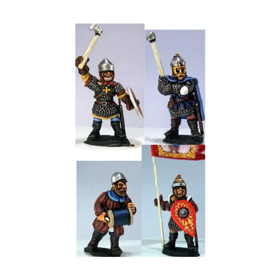 Команда Дружина - Спешился, Gripping Beast Miniatures - Medieval Russians & Tribal Warriors (28mm)
Команда Дружина - Спешился, Gripping Beast Miniatures - Medieval Russians & Tribal Warriors (28mm)