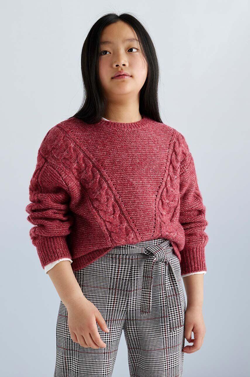 Детский свитер Mayoral из смесовой шерсти, розовый
Детский свитер Mayoral из смесовой шерсти, розовый