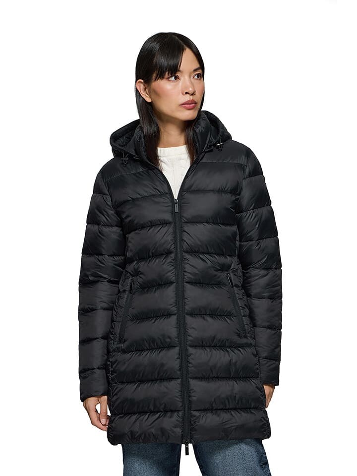 Стеганое пальто Polo Club Steppmantel, черный 
Стеганое пальто Polo Club Steppmantel, черный