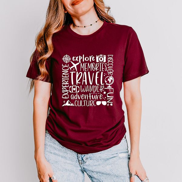 Футболка Travel subway с коротким рукавом Simply Sage Market, Maroon
Футболка Travel subway с коротким рукавом Simply Sage Market, Maroon