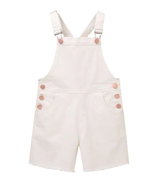 Джинсовый комбинезон для девочки с карманами Dadati, белый
Джинсовый комбинезон для девочки с карманами Dadati, белый