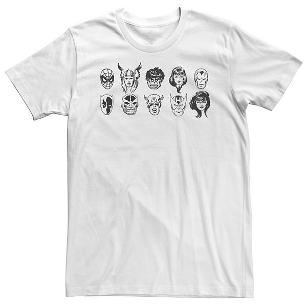 Футболка с эскизом персонажей Big & tall Marvel
Футболка с эскизом персонажей Big & tall Marvel