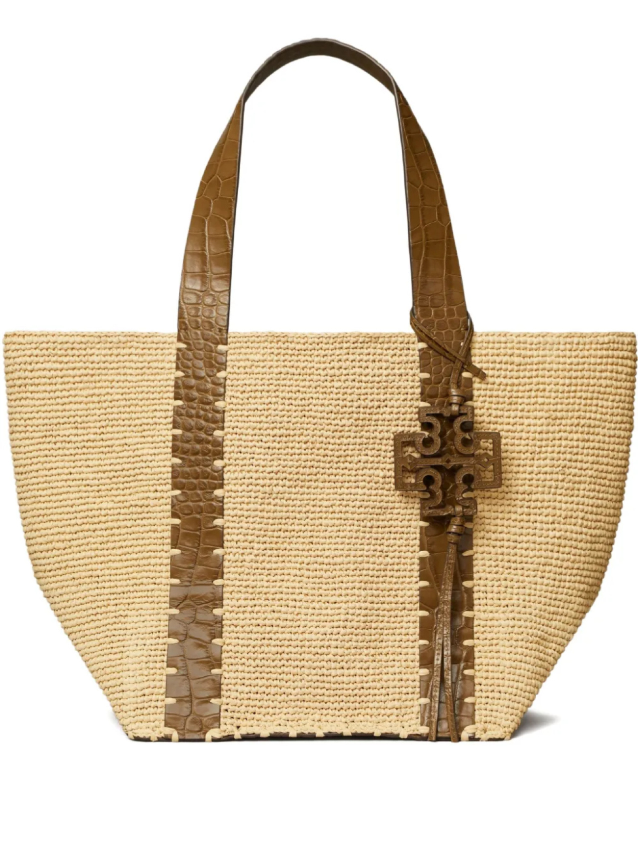 Tory Burch соломенная сумка-тоут, нейтральный
Tory Burch соломенная сумка-тоут, нейтральный