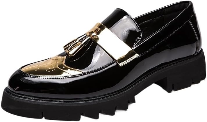 Мужские кожаные туфли-лоаферы, деловые мокасины, слипоны, повседневные, для вождения, удобные, для вечеринок и свадеб Zestrelax, золотой
Мужские кожаные туфли-лоаферы, деловые мокасины, слипоны, повседневные, для вождения, удобные, для вечеринок и свадеб Zestrelax, золотой