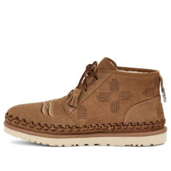 Зимние ботинки мужские Ugg с декоративной вышивкой, коричневый
Зимние ботинки мужские Ugg с декоративной вышивкой, коричневый